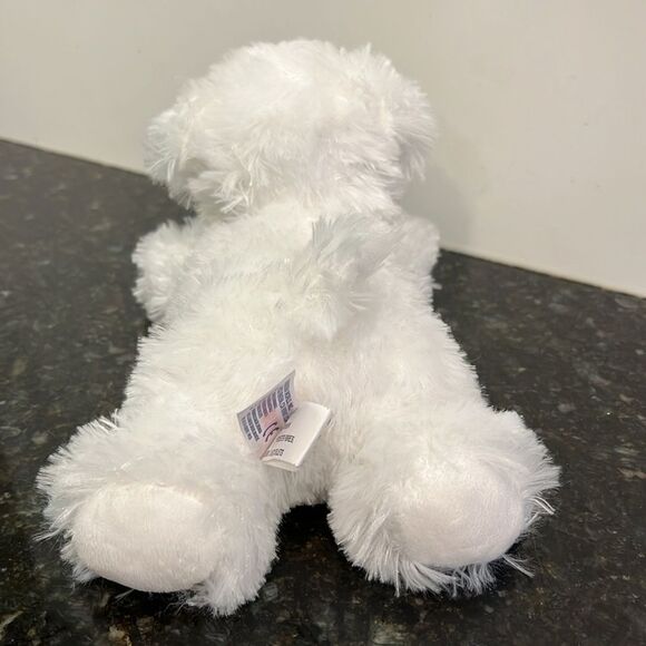 AURORA MINI FLOPSIE 8" PLUSH BICHON FRISE DOG 60466 CUDDLY SOFT TOY TEDDY PUPPY - Picture 5 of 9